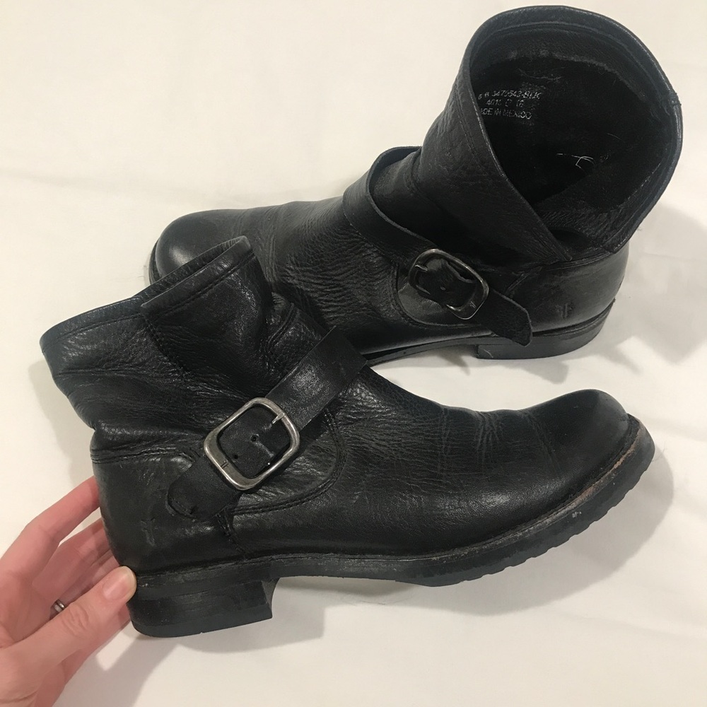 Frye Moto Ankle Bootie